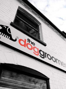 Exterior Signage at The Dog Groomer