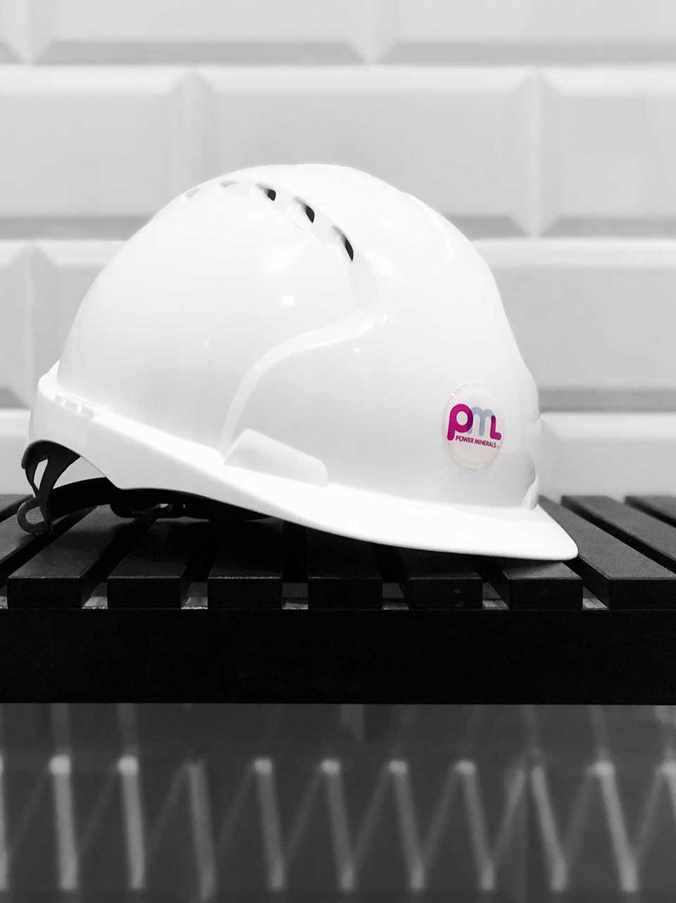 PML Branded Helmet Helmet Branded with PML Identity